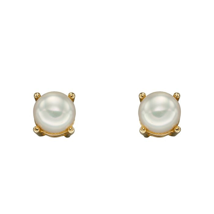 Pearl Stud Earrings in 9ct Gold