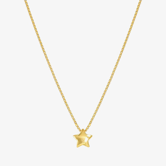 Armonica necklace with Star 18K Gold plated