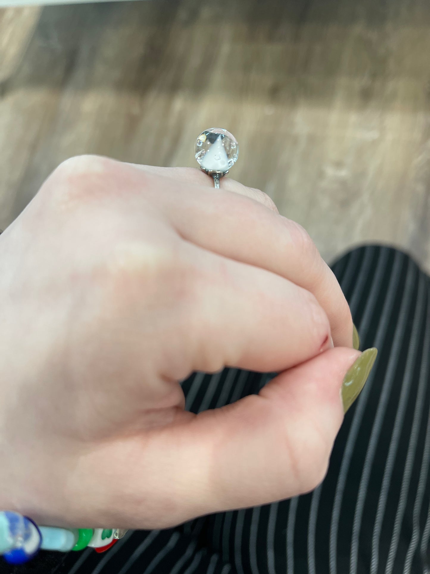 Troll Bead bubble ring