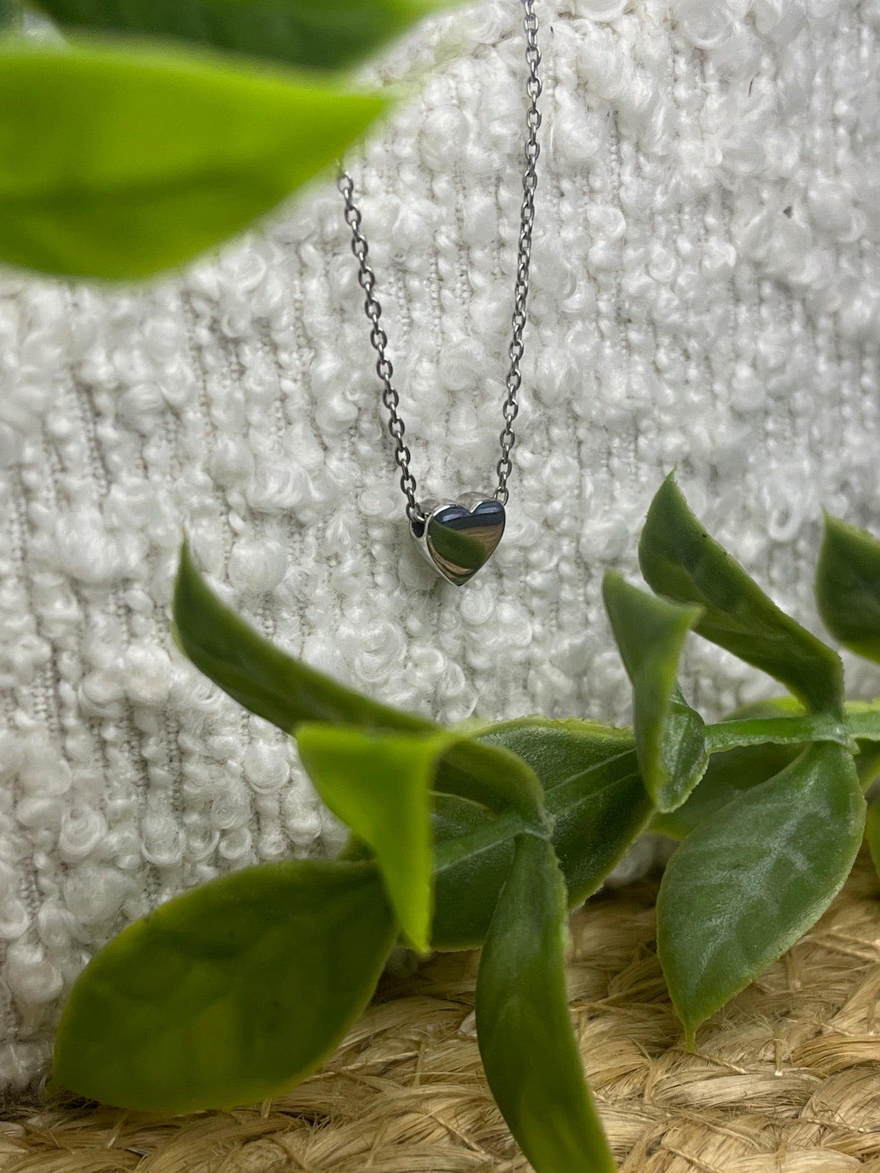 Small Heart Necklace in 9ct Gold