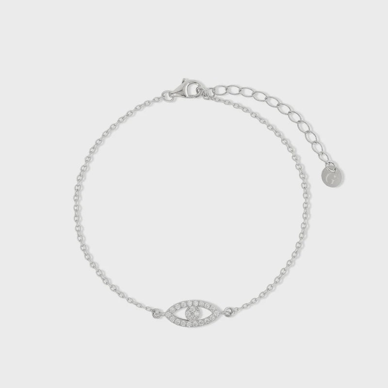 Evil Eye Bracelet silver