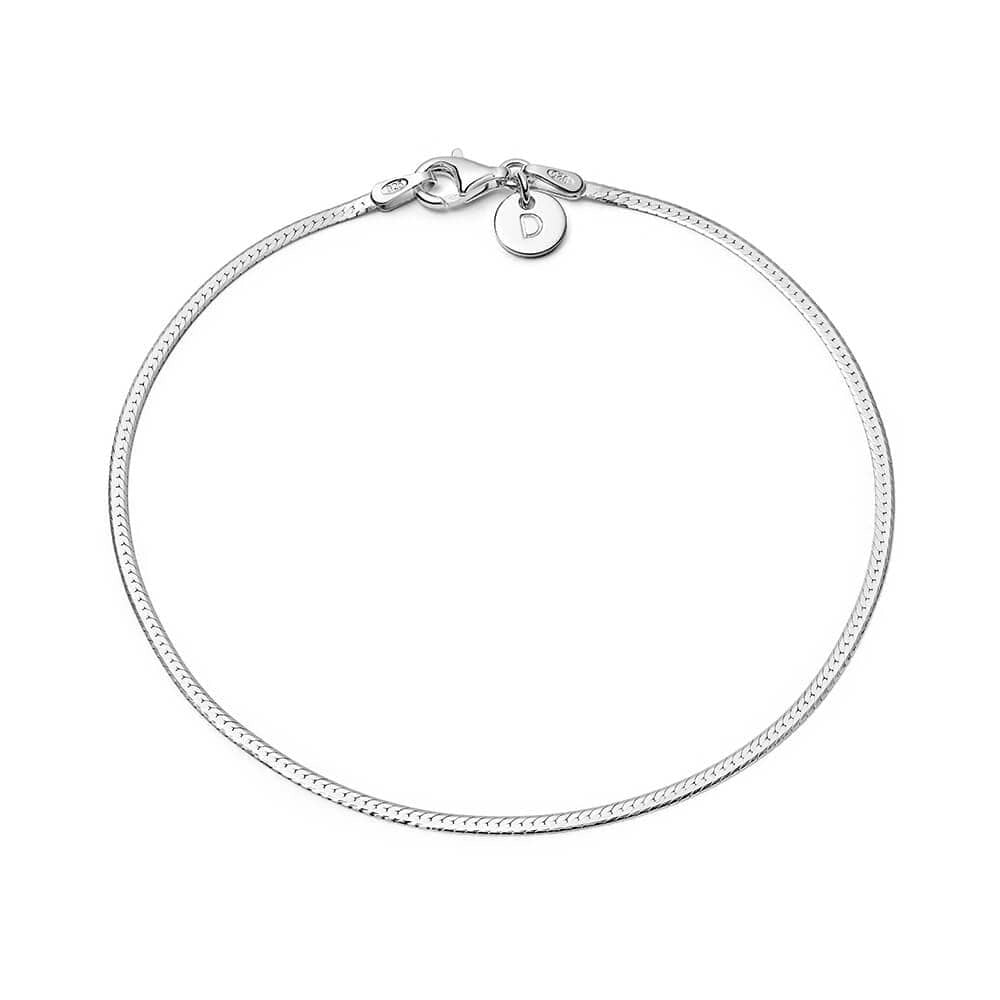ESTÉE LALONDE FLAT SNAKE CHAIN BRACELET