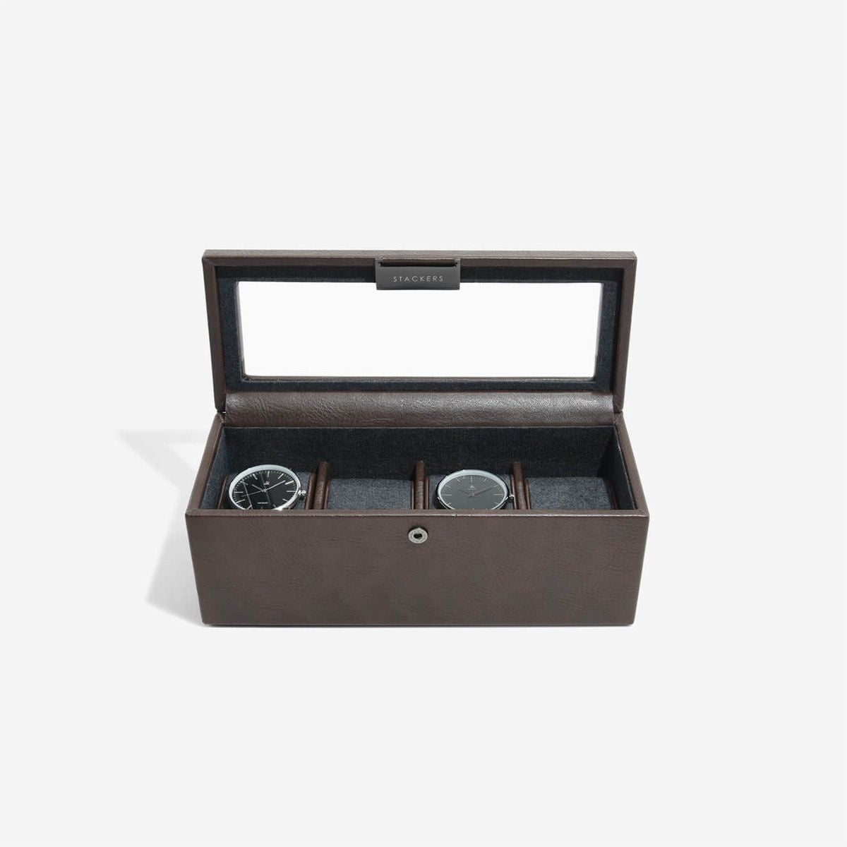 Brown 4 piece Watch Box 75398