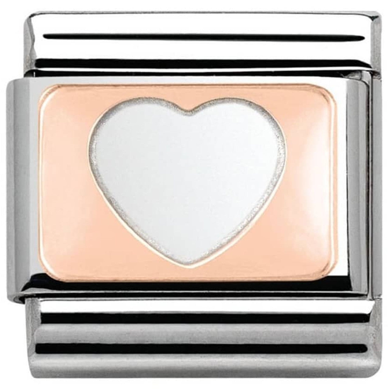 Nomination Classic Rose Gold Heart Charm