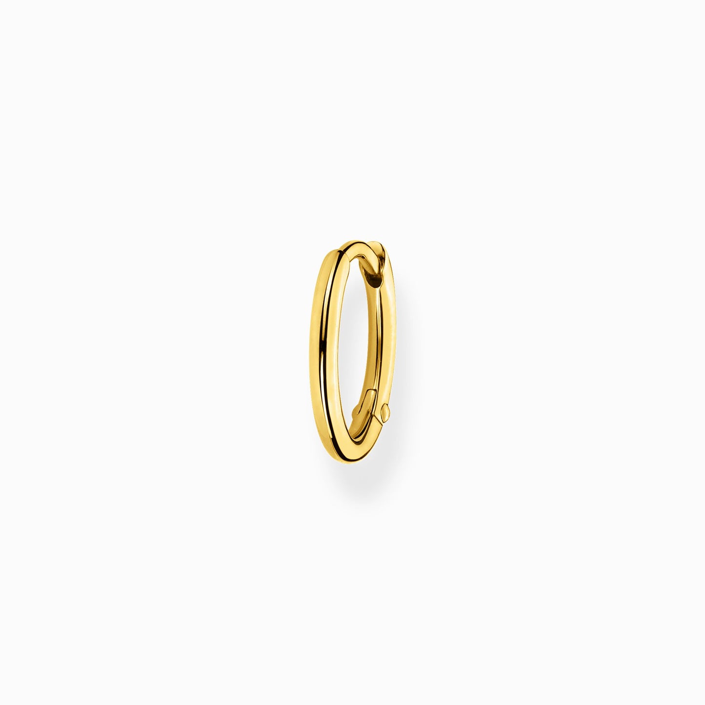SINGLE 18k Gold plated hoop earring
