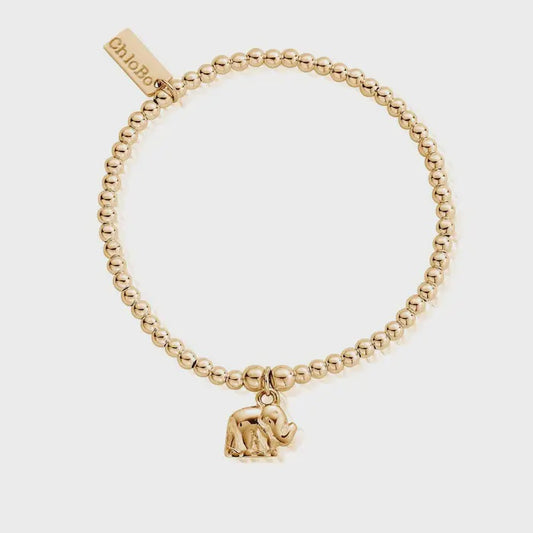Cute Charm Elephant Bracelet 18K Gold Plated