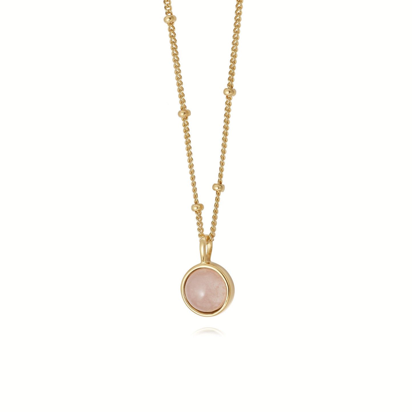 Rose Quartz Healing Necklace