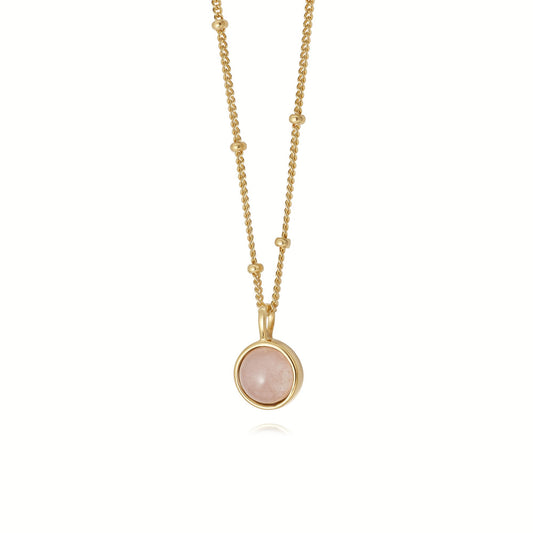 Rose Quartz Healing Necklace