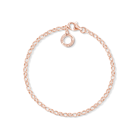 Classic Charm bracelet rose plated X0243-415-40-L17