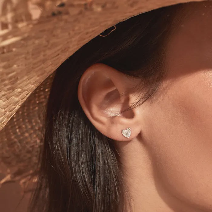 Glowing beauty stud earrings