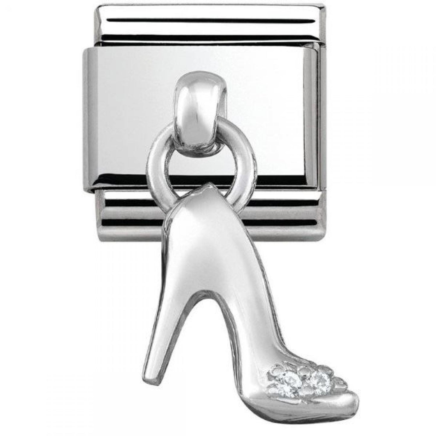Composable Classic CHARMS stainless steel and silver 925 (07_Stiletto)