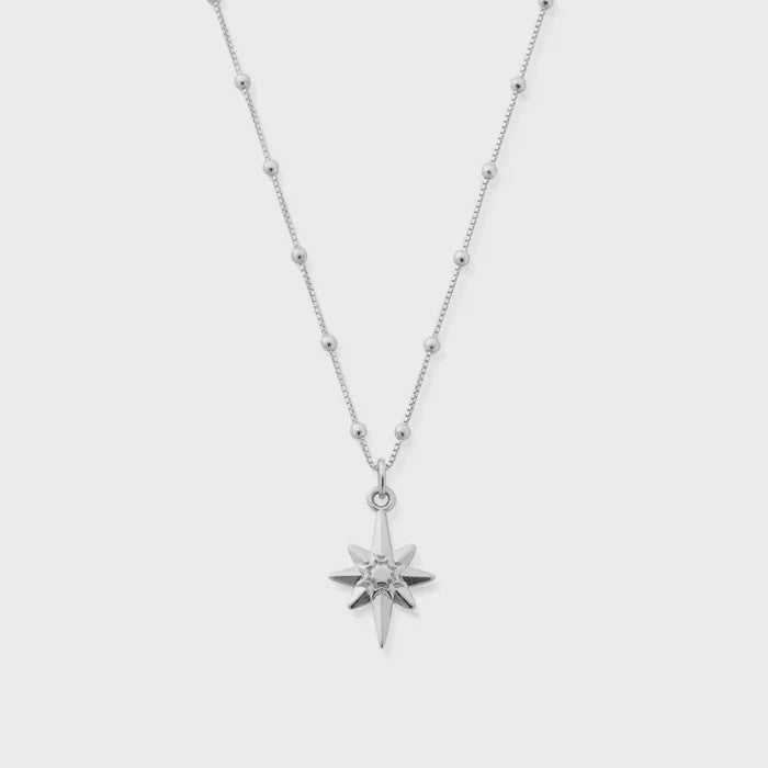 Bobble Chain Lucky Star Necklace