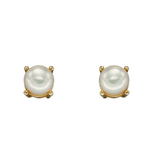 Pearl Stud Earrings in 9ct Gold