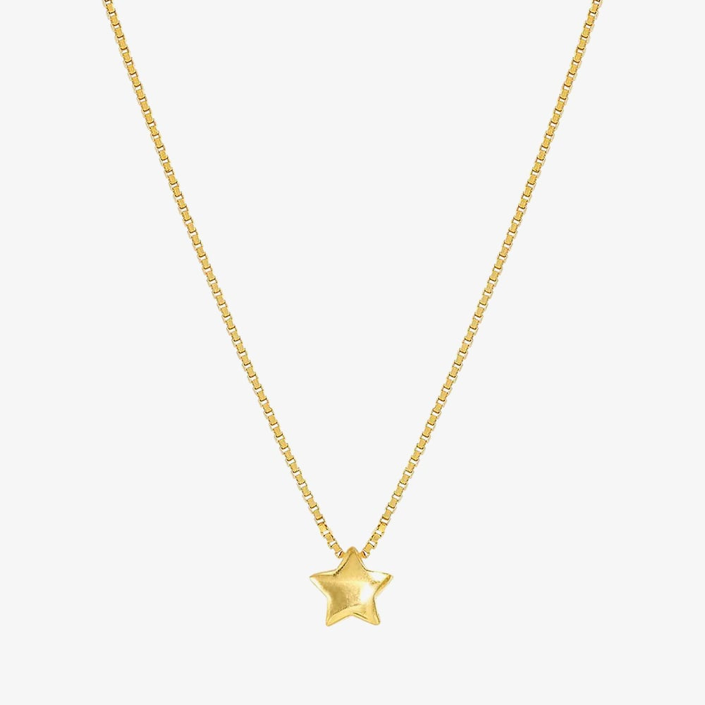 Armonica necklace with Star 18K Gold plated