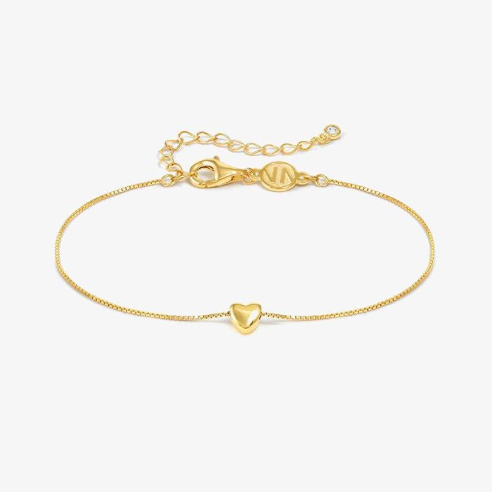 Armonica bracelet with Heart 18K Gold Plated