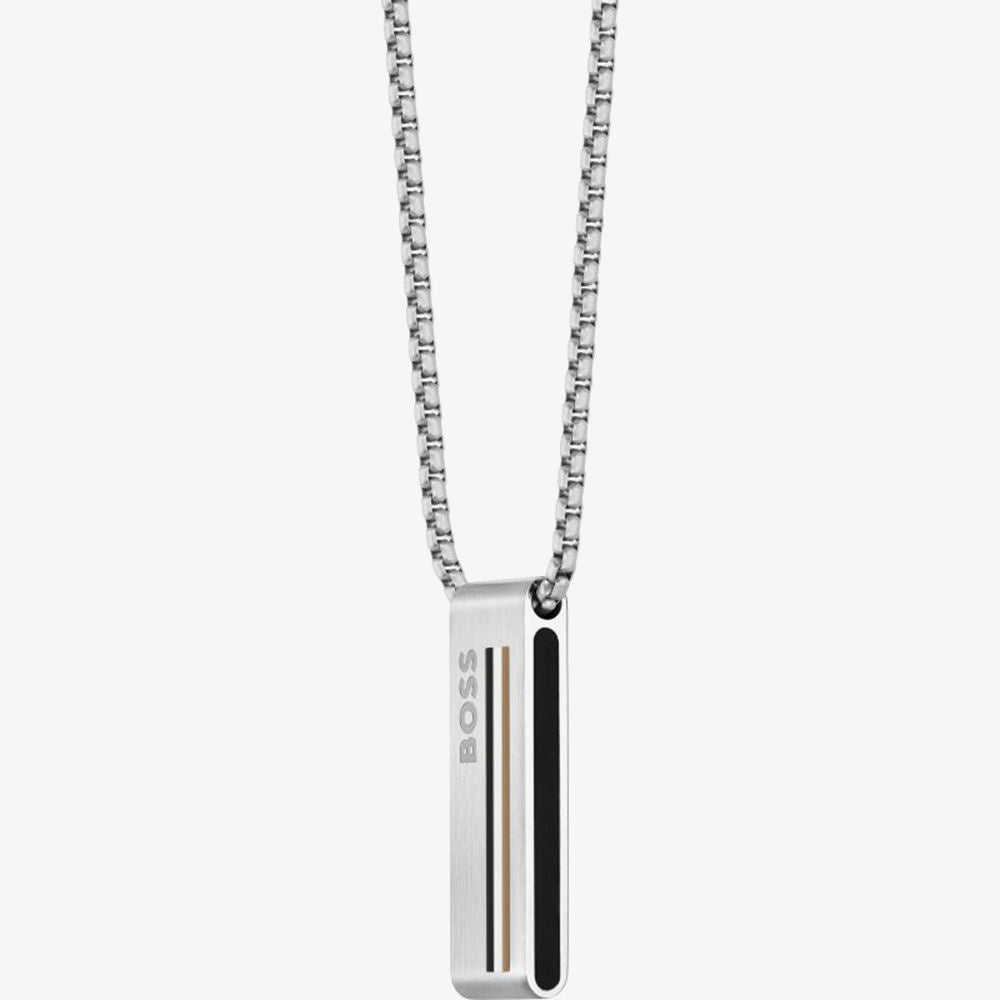 BOSS Sarkis Stainless Steel dog tag