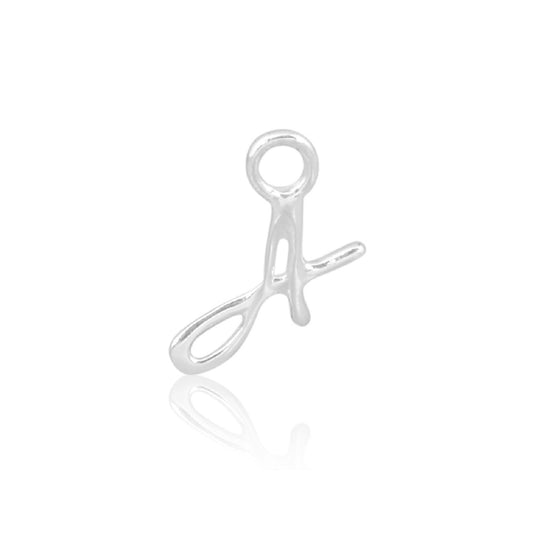 Initial Alphabet Charm, A, 925 Sterling Silver
