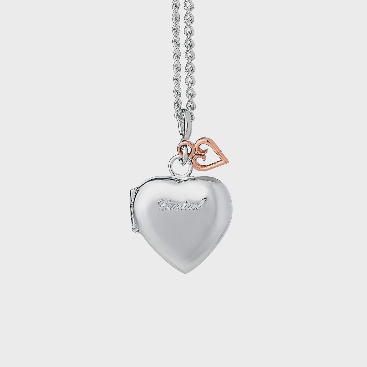 Cariad® Silver Heart Locket