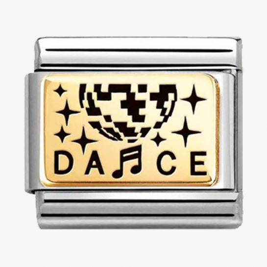 CLASSIC Gold World Of Dance Charm