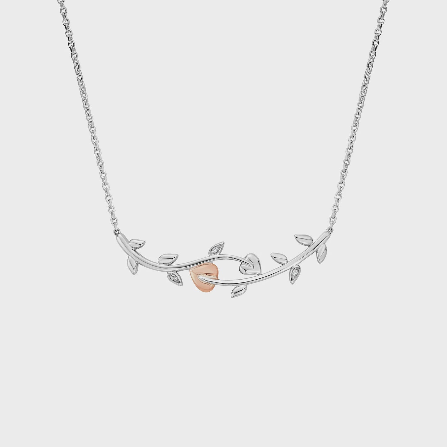 Vine of Life Silver Necklace