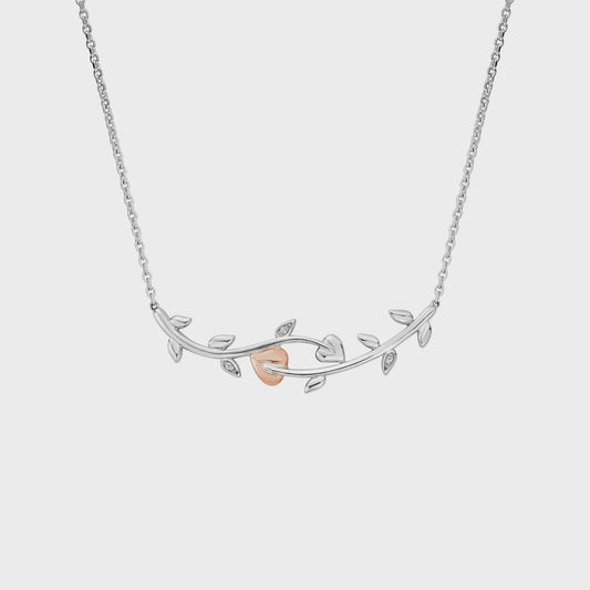 Vine of Life Silver Necklace