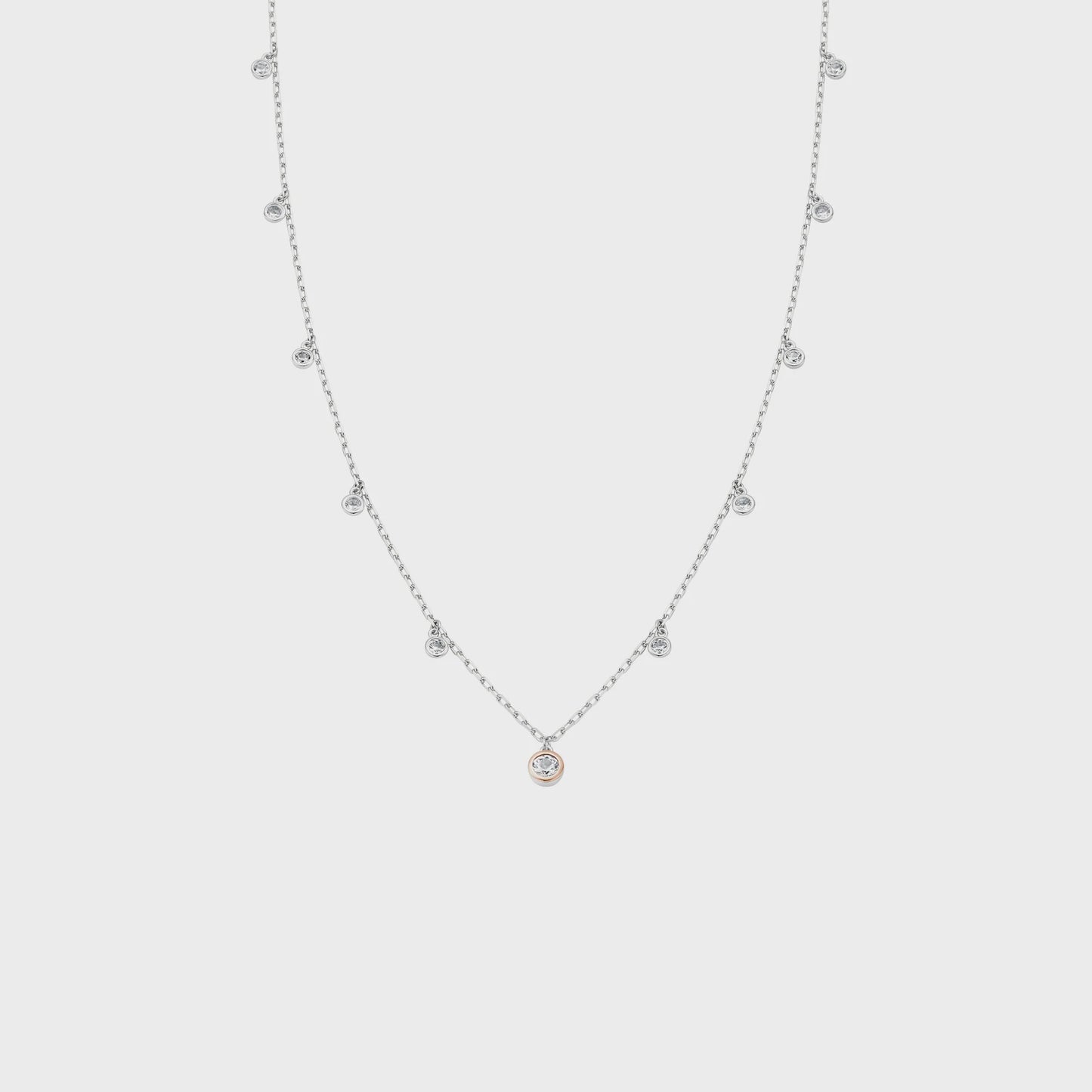 Clogau® Celebration Sterling Silver Necklace with Topaz