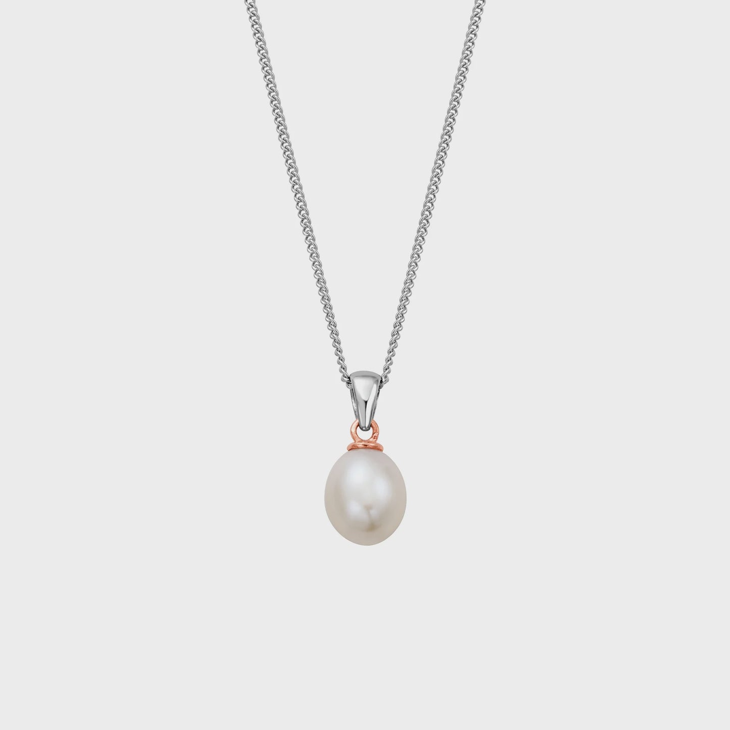 Beachcomber Silver and Pearl Pendant