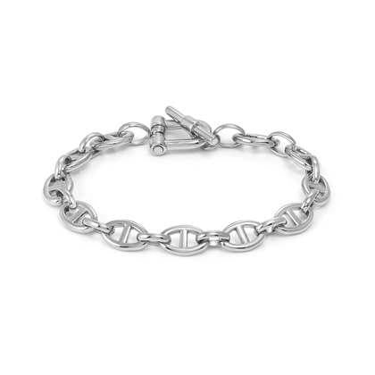 ECCLETTICA bracelet in steel (NAVY CHAIN) small size