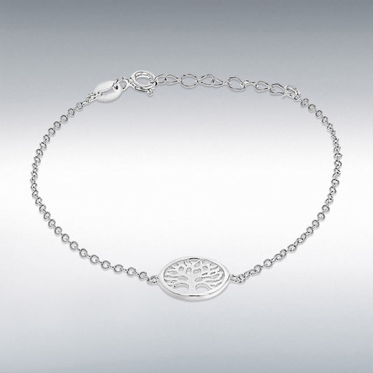 'Tree of Life' Adjustable Bracelet 16cm/6.25"-18.5cm/7.25"