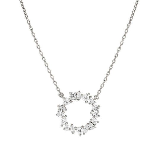 Nomination Colour Wave Silver Mini Circular Pendant Necklace