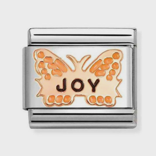 Nomination JOY Butterfly Rose Gold Link