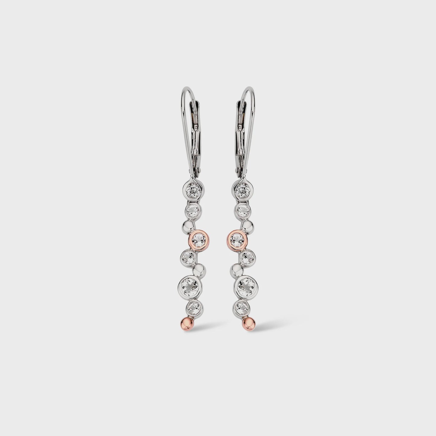 Clogau® Celebration Silver Drop Earrings