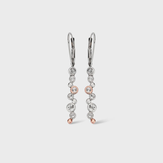 Clogau® Celebration Silver Drop Earrings