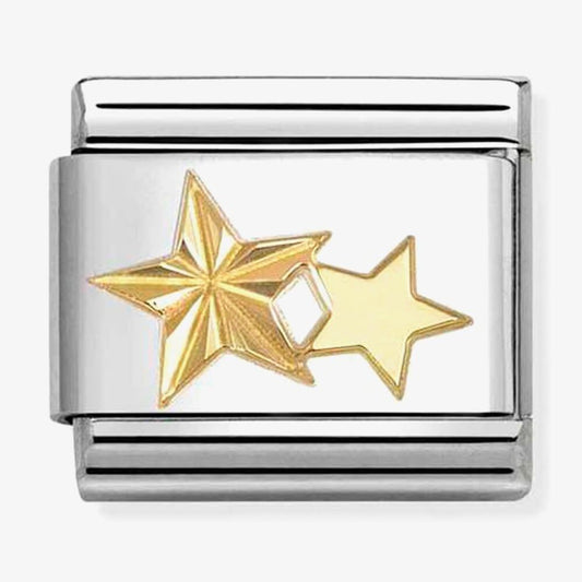 Composable Classic Link, Stars, Etched Detail
