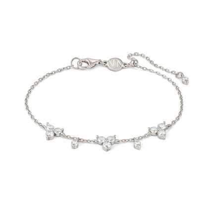 LIFE BOUQUET bracelet in 925 sterling silver and cubic zirconia