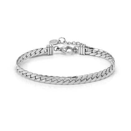 ECCLETTICA Snake Chain  bracelet in steel