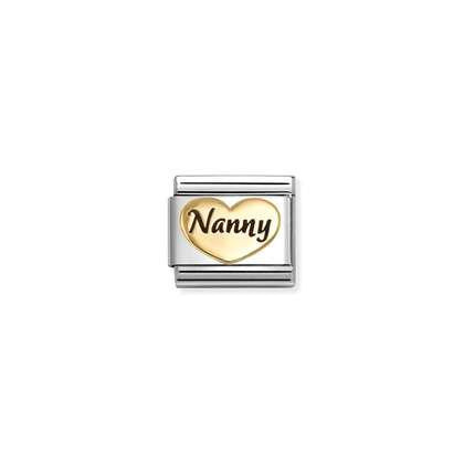 Classic Gold Nanny Heart