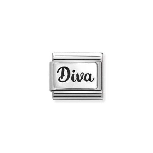 Classic Silvershine Diva Charm