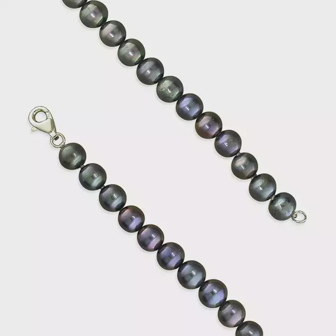 Peacock freshwater pearl Necklace