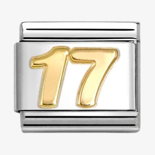 Composable Classic Link, yellow gold number 17