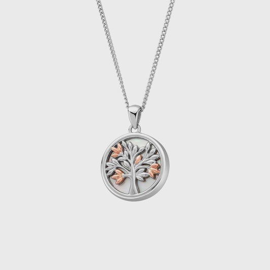 Clogau Tree of Life® Sterling Silver Pendant with Mother of Pearl