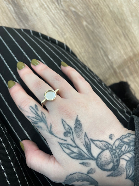 Alter Ego Mirror Ring Size M
