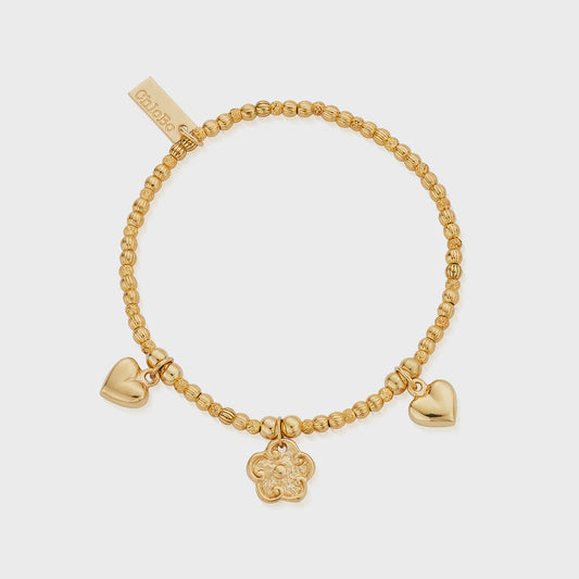 Blossoms of Grace Bracelet 18K Gold Plated