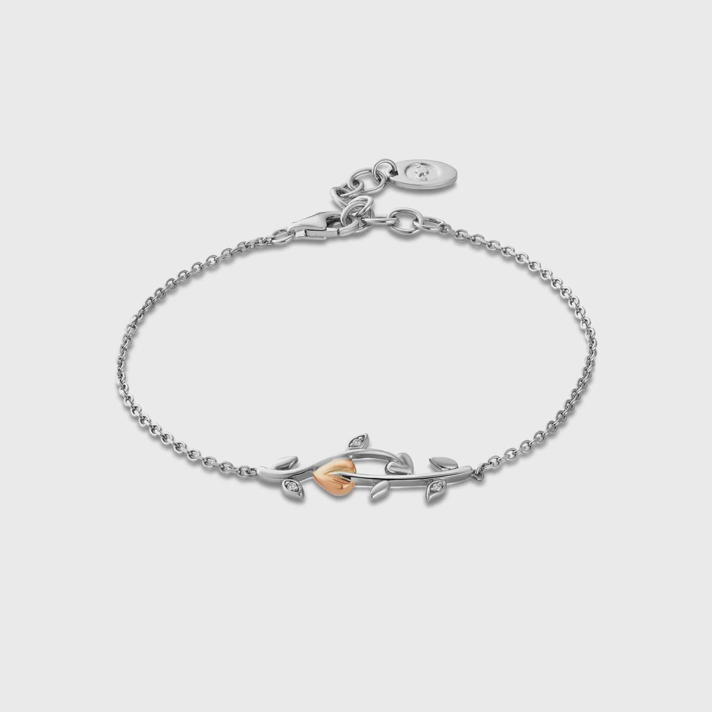 Tree of Life® Sterling Silver Vine Bracelet with Topaz