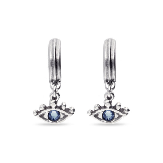 SER INTUITIVA EARRINGS WITH BLUE CRYSTALS