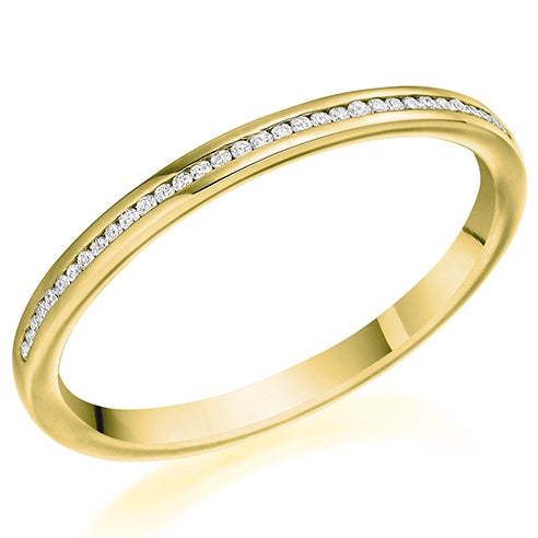 Dainty 0.07ct Diamond wedding ring