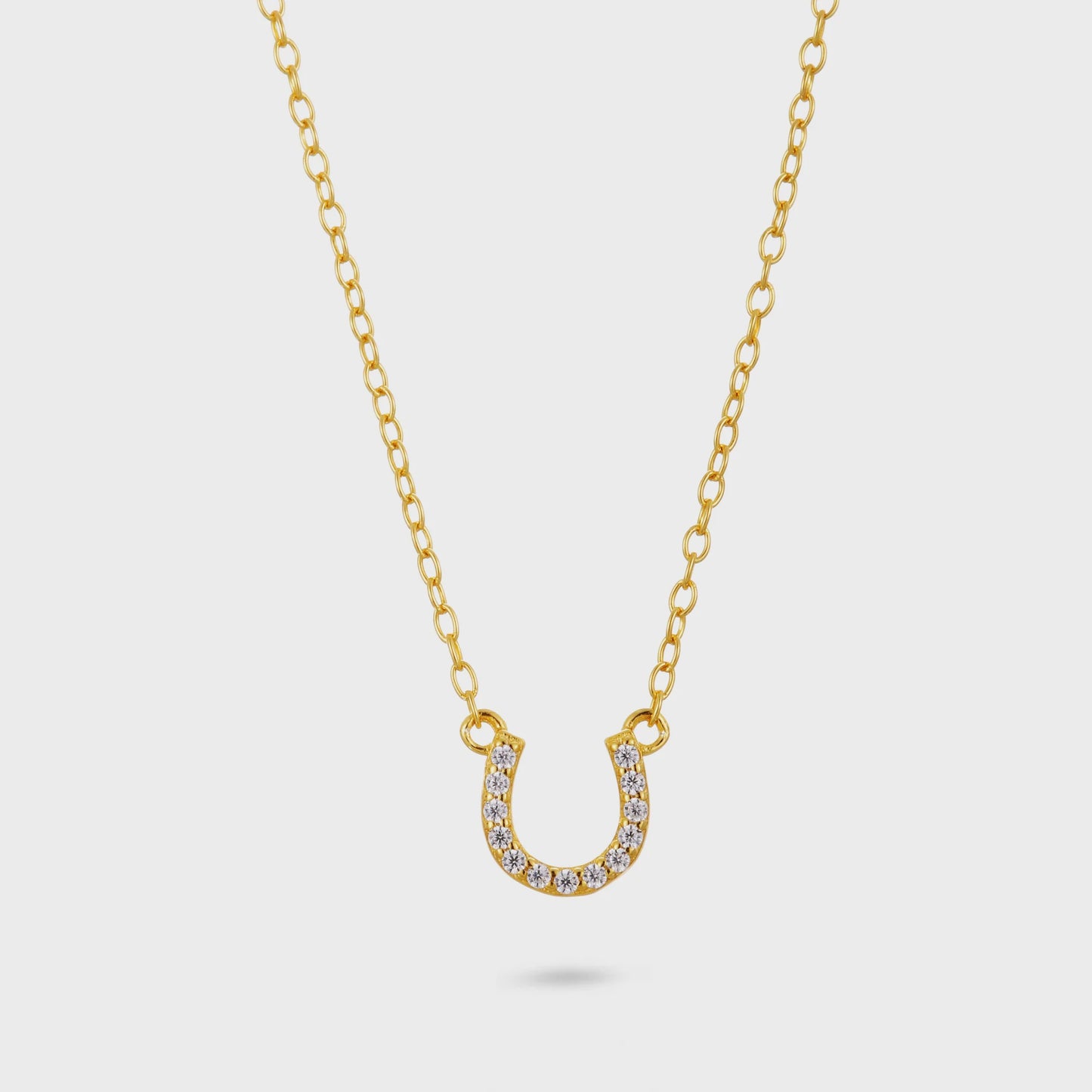 Horseshoe Necklace GOLD