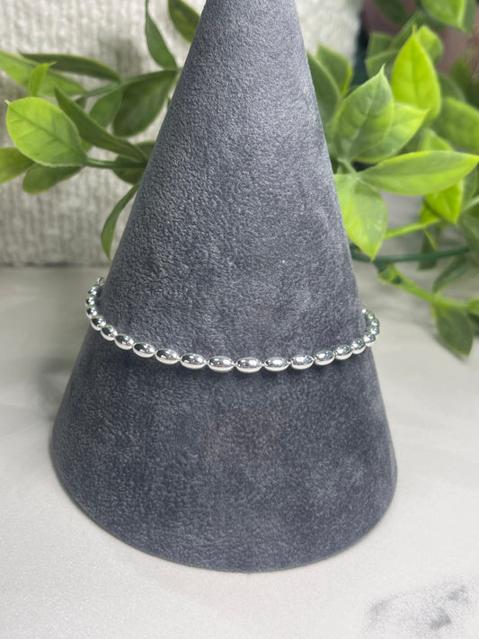 Silver Seed Bracelet