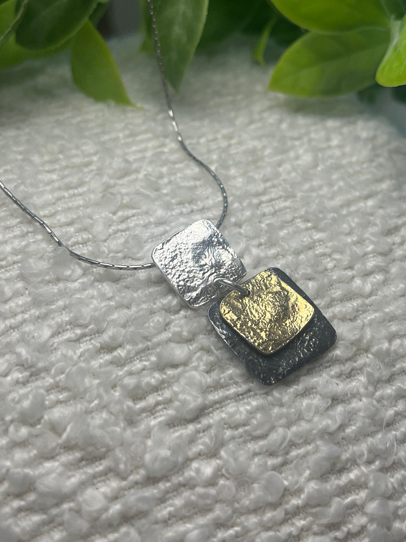 Three Coloured Artisan Necklace