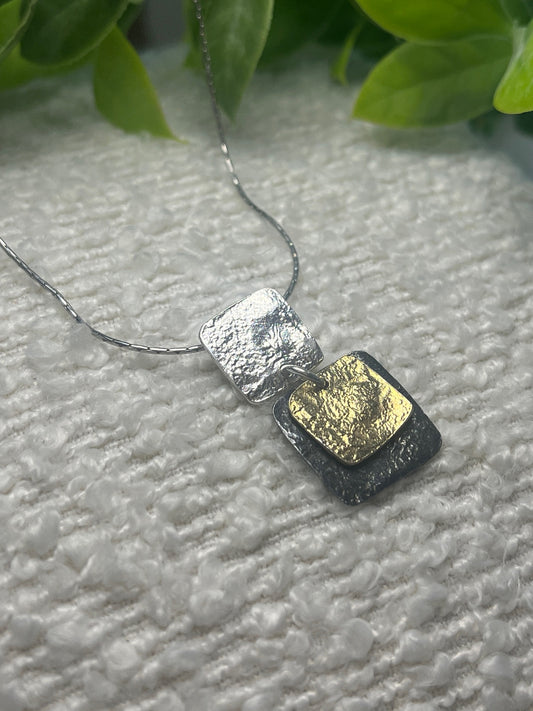 Three Coloured Artisan Necklace